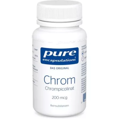 PURE ENCAPSULATIONS Cromo Chrompicol.200μg Cápsulas, 60 uds