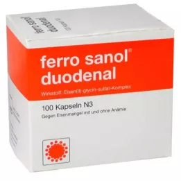 FERRO SANOL tapas duras duodenales.m.msr.overz.pell., 100 uds