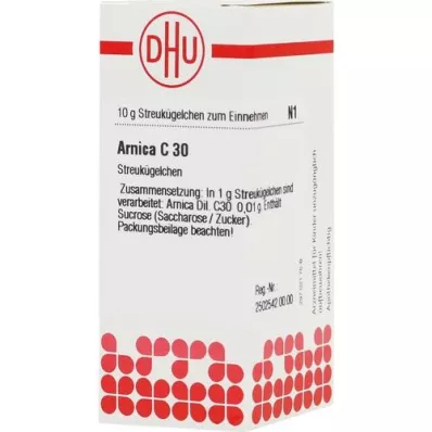 ARNICA C 30 glóbulos, 10 g