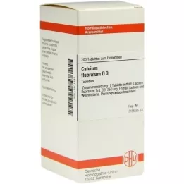 CALCIUM FLUORATUM D 3 comprimidos, 200 uds