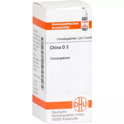 DHU China D 3 glóbulos, 10 g
