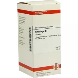 CIMICIFUGA D 4 pastillas, 200 uds