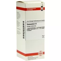 HAMAMELIS D 2 Dilución, 50 ml