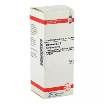 HAMAMELIS D 2 Dilución, 50 ml