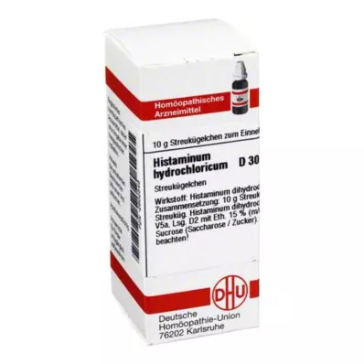 HISTAMINUM hydrochloricum D 30 glóbulos, 10 g