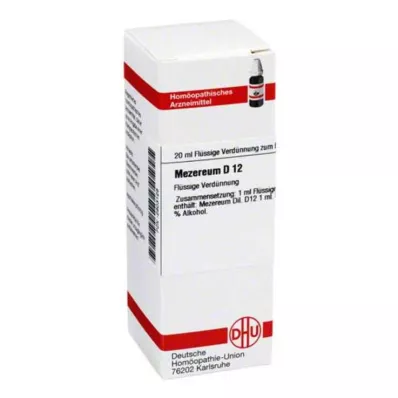 MEZEREUM D 12 Dilución, 20 ml