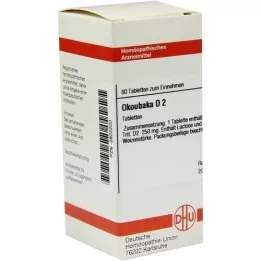 OKOUBAKA D 2 comprimidos, 80 uds