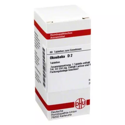 DHU Okoubaka D 2 tabletas, 80 piezas