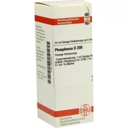 PHOSPHORUS Dilución D 200, 20 ml