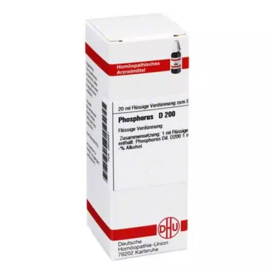 DHU Dilución de fósforo D 200, 20 ml