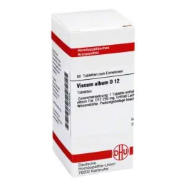 VISCUM ALBUM D 12 pastillas, 80 uds