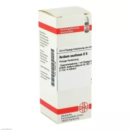 ACIDUM OXALICUM D 6 Dilución, 20 ml
