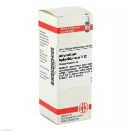 ADRENALINUM HYDROCHLORICUM D 12 Dilución, 20 ml