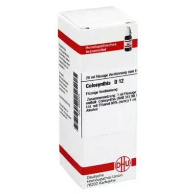 DHU Dilución de Colocynthis D 12, 20 ml