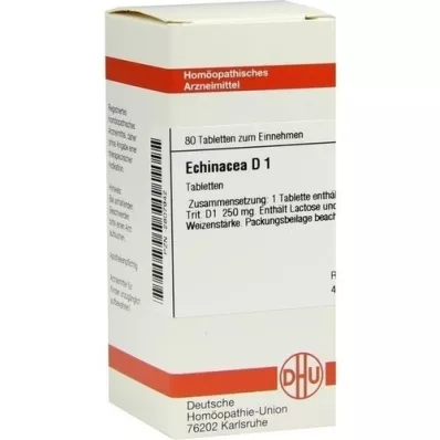 ECHINACEA HAB D 1 pastillas, 80 uds