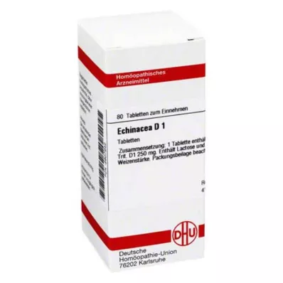 ECHINACEA HAB D 1 pastillas, 80 uds