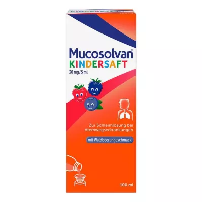 MUCOSOLVAN Zumo para niños 30 mg/5 ml, 100 ml
