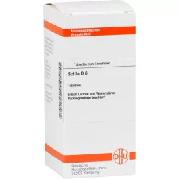 SCILLA D 6 pastillas, 80 uds