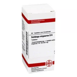 SOLIDAGO VIRGAUREA D 6 pastillas, 80 uds