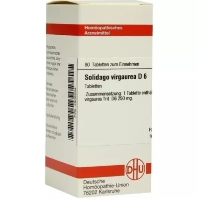 SOLIDAGO VIRGAUREA D 6 pastillas, 80 uds