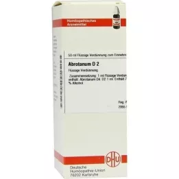 ABROTANUM D 2 Dilución, 50 ml