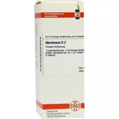ABROTANUM D 2 Dilución, 50 ml