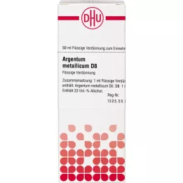 ARGENTUM METALLICUM Dilución D 8, 50 ml