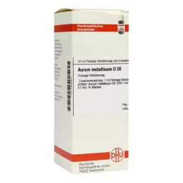AURUM METALLICUM D 30 Dilución, 50 ml