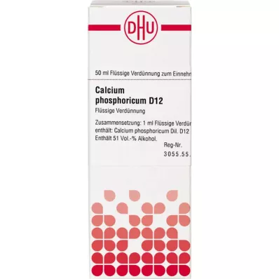 CALCIUM PHOSPHORICUM D 12 Dilución, 50 ml