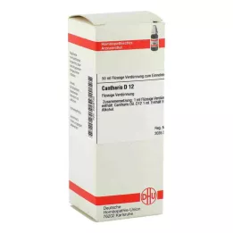 CANTHARIS D 12 Dilución, 50 ml