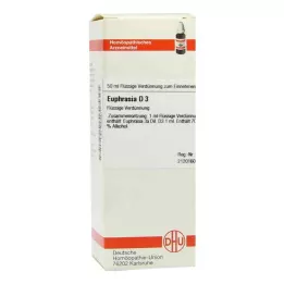 EUPHRASIA D 3 Dilución, 50 ml