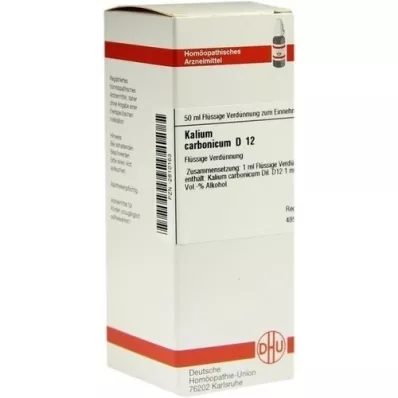 KALIUM CARBONICUM D 12 Dilución, 50 ml