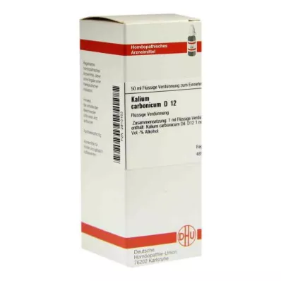 KALIUM CARBONICUM D 12 Dilución, 50 ml