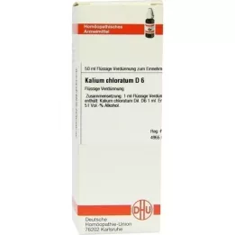 KALIUM CHLORATUM D 6 Dilución, 50 ml