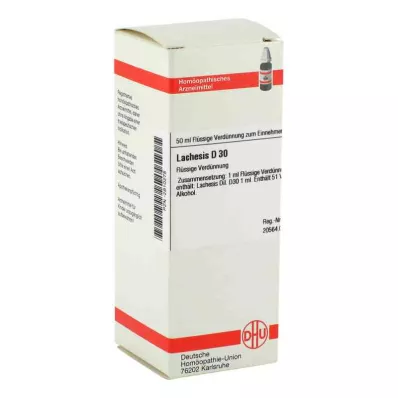 LACHESIS D 30 Dilución, 50 ml