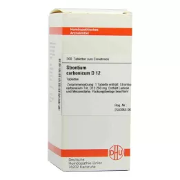 STRONTIUM CARBONICUM D 12 comprimidos, 200 uds