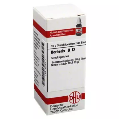 DHU Berberis D 12 glóbulos, 10 g DHU Berberis D 12 glóbulos, 10 g