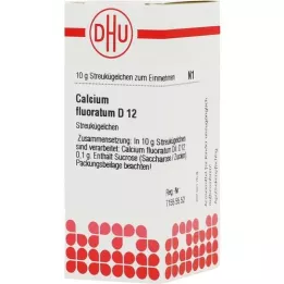 CALCIUM FLUORATUM D 12 glóbulos, 10 g