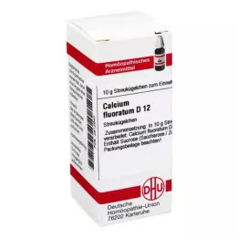 CALCIUM FLUORATUM D 12 glóbulos, 10 g