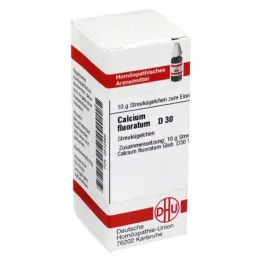 CALCIUM FLUORATUM D 30 glóbulos, 10 g