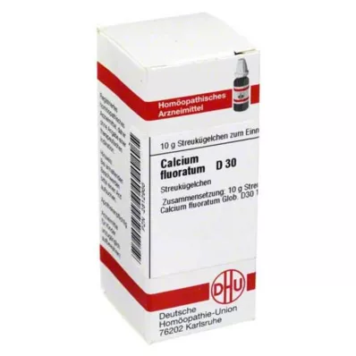 DHU Calcio fluoratum D 30 glóbulos, 10 g
