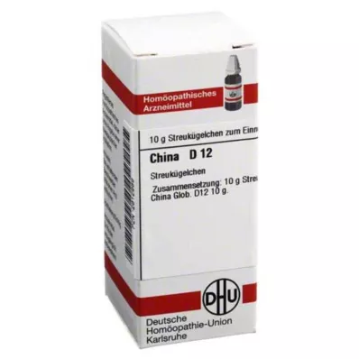 DHU China D 12 glóbulos, 10 g