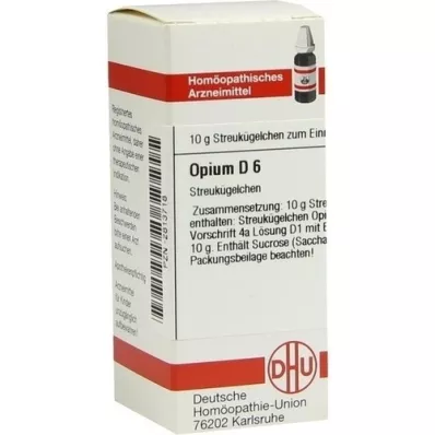 OPIUM D 6 glóbulos, 10 g