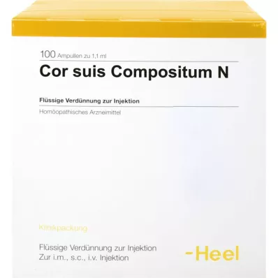 COR SUIS Ampollas Compositum N, 100 uds