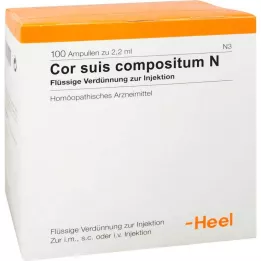 COR SUIS Ampollas Compositum N, 100 uds
