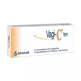VAGI C Fem comprimidos vaginales, 6 uds
