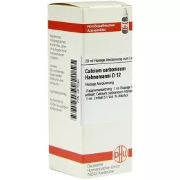 CALCIUM CARBONICUM Hahnemanni D 12 Dilución, 20 ml