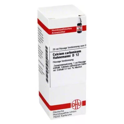 DHU Calcio carbonicum D 12 Dilu, 20 ml