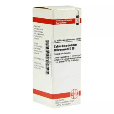 Calcio Carbonicum D30 Dilución Hahnemanni (20 ml)