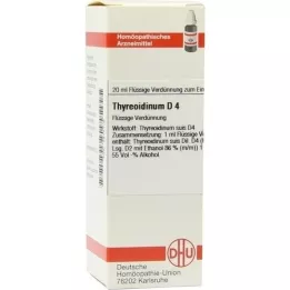 THYREOIDINUM Dilución D 4, 20 ml